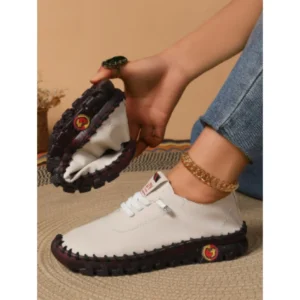 New casual wear-resistant, lightweight, soft and comfortable flat-soled outdoor loafers, slip-on women's sports and casual shoes