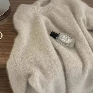 Autumn O Neck Knitted Sweaters Women Winter Soft Warm Casual Solid Pullovers Y2K Loose Simple All Match Female Jumpers New