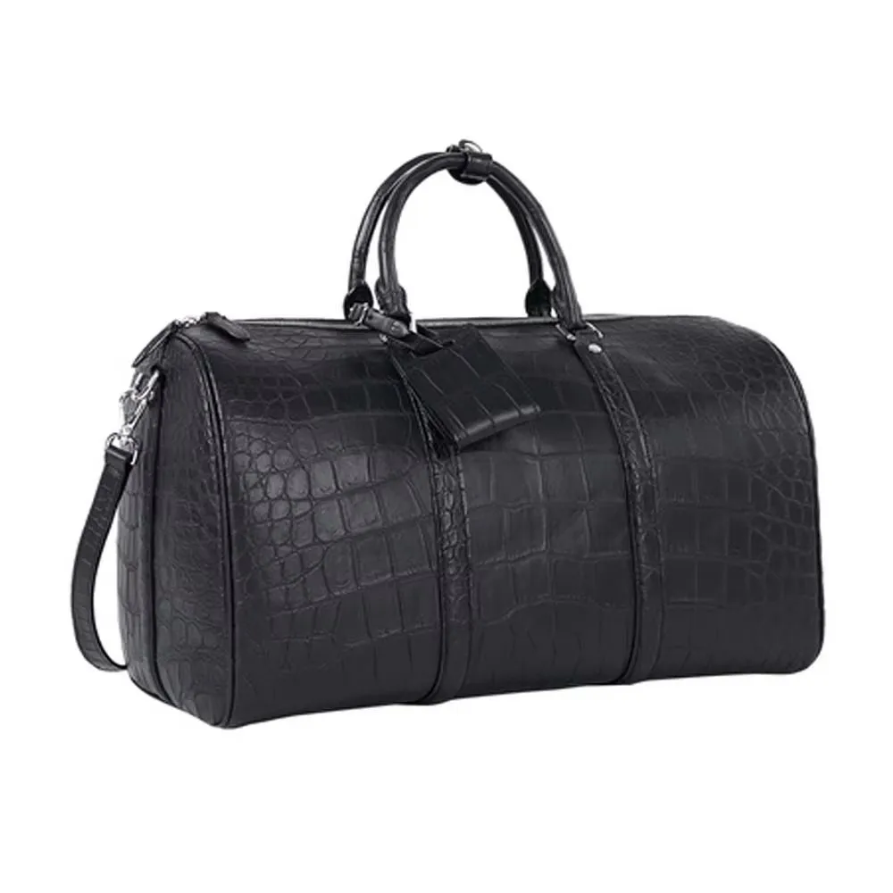 hulangzhishi new crocodile bag One shoulder bag business leisure On a business trip Trave men handbag luggage