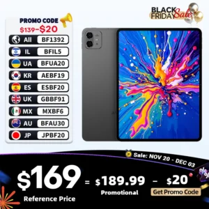 Teclast ArtPad Pro 12.7" 2.2K UHD Display 20GB RAM (8+12 Virtual) 256GB ROM Helio G99 10000mAh 30W Android 15 Tablet Global LTE