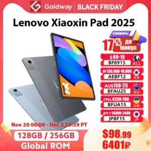 Global ROM Lenovo Xiaoxin Pad 2025 11'' MediaTek Dimensity 6300 128GB 256GB 2.5K Display Dolby Atmos 7040mAh Battery Android Tab