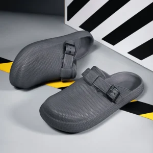 Asgard Men New Clogs Slippers Fashion EVA Insole Men Mules Slippers Classic Waterproof Garden Shoes Women Non-slip Beach Sandals