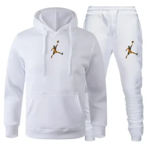 2025 Autumn/Winter Men's jogging Fitness sportswear Set: Fashionable long-sleeved sweatshirt + casual pants 2-piece set