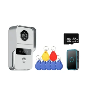 Daily 2MP Tuya Doorbell Wifi Video Intercom 1080P Camera Motion Sensor Alarm Security Smart Home/ Office Remote Unlock
