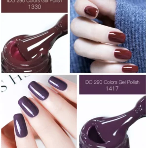 15ml 24 Pcs/Set Gelpolish IDO Gel Nail Polish Varnishes Professional Manufacturing Multicolour Uv Gel Polish Gel Nails Vernish