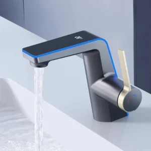 Modern Smart Digital Temperature Display Hot and Cold Faucet Bathroom Bathroom Toilet Washbasin Home Atmosphere Light