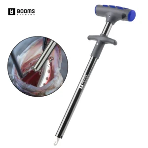 Booms Fishing XW20 Long Fish Hook Remover Reach Dehooker 24cm Fishing Tools Portable Fishing Tackle Accessories with Rope