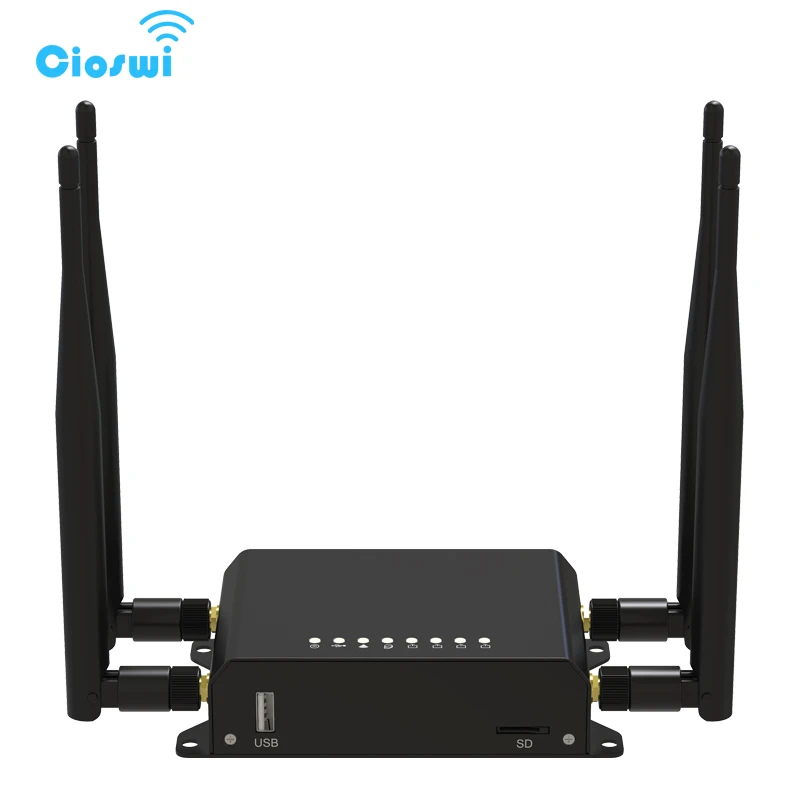 Cioswi WE826 300Mbps 3G 4G Router Wifi 4g Cat6 NL678-E Modem Sim Card Slot OS 4*LAN Roteador Access Point for Russia EU
