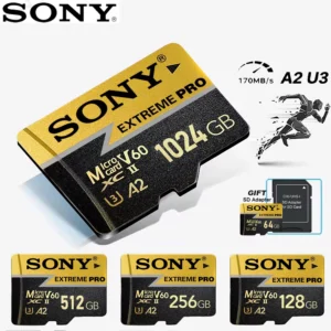 SONY 1TB Extreme Pro Micro SD Card Memory Card 128GB 512GB 256GB Class 10 High Speed TF Flash SD Card For Xiaomi Phone Tablet PC