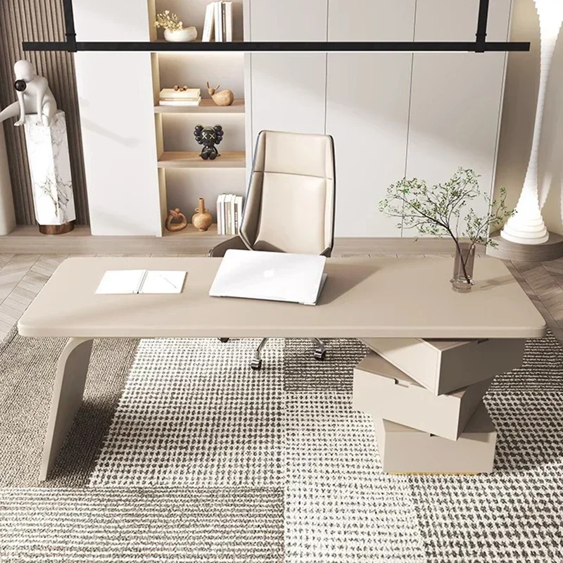 Writing Italian Luxury Home Study Computer Desk Business Affairs Computer Table Designer Computer Desk Table Office Furniture