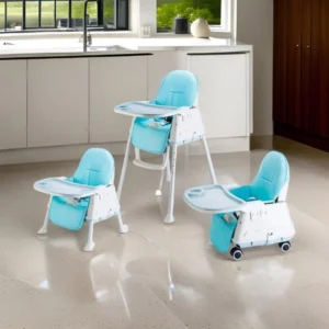 Baby Highchair Seat Cushion Thicken PU Leather Sponge Children Dinning Chair Booster Cushion Pad