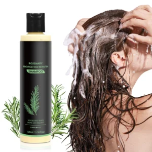 Rosemary Anti Baldness Hair Regrowth Deep Nourishing Repair Split Ends Hair Soothing Scalp Anti Dandruff Hair Growth Shampoo