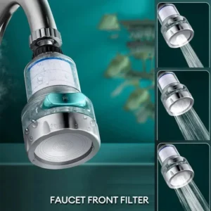 360 Rotating Water Purifier Filter Tap Universal For Kitchen Bathroom Shower Household Filter PP Cotton High Density