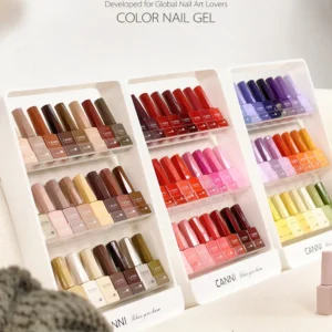 CANNI 9ML Kit Nail Gel Polish HEMA/TPO FREE Full Coverage 30pcs Color Gel Pigment Professional Nail Art Long-lasting Gel Varnish