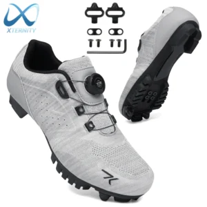 Large Size 49 Cycling Shoes Men Breathable MTB Cleat Shoes Self-Locking Racing Road Bike SPD Shoes Lightweight Bicycle Sneakers