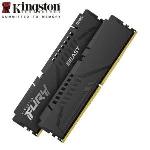 Kingston FURY Beast DDR5 Memory 5600MHz 6000MHz 16GB 32GB Single Module RAM Stick for Intel XMP Desktop Computer Memory Module