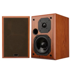 5 Inch HiFi Bookshelf Speaker 4ohm Passive High Fidelity Wooden Desktop Speakers 10W-50W Sound Box Audio For Home Theater Gamer