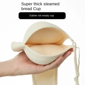 New 2025 10cm Push up Bra for Small Breasts CE Certified Ultra Thick Seamless T-Shirt Bra with 3D Memory Foam Cups