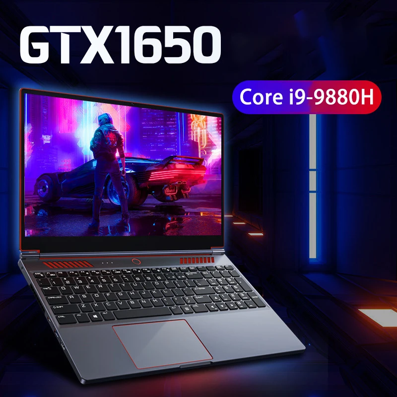 16.1 Inch Gaming Laptop Computer Intel Core i9-13900H RTX4050 i9-10885H GTX1650 windows11 RAM Max 64GB DDR4 2*M.2 NVME 2TB SSD