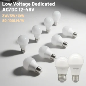 4-20PCS E27 B22 Base LED Bulb Lights AC DC 12V 24V 48V Lampada Luz Lamp 3W 5W 10W Spot Bulb Led Light Bulbs for Home Lighting