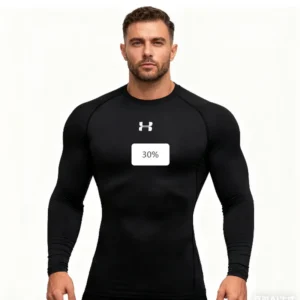Men's running compression T-shirt Long sleeve sports T-shirt Gym fitness sweatshirt Men's jogging tracksuit Homme sweatshirt top
