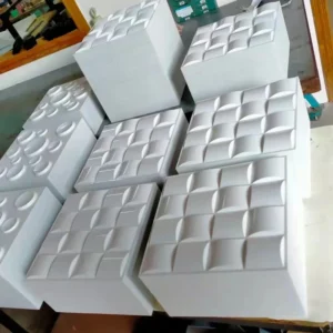 30x30cm 3D Wall Panel Geometric solid 3d Stone brick Living Room TV Background Decal Tile Mold 3D wall sticker bathroom kitchen