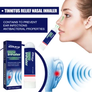 Ear Ringing Relief Treatment Inhaler Relieve Deafness Tinnitus Itching Earache Ear Hard Hearing Treatment Health Care
