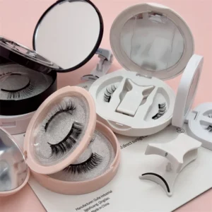 2025 New Products Handmade Lash Manga Magnetic Super Soft Lash Band of False Eyelashes Magnetic Synthetic Lash