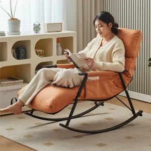 Rocking Chair Lounge Lazy Sofa Adult Computer Chairs for Office Rest Comfortable Modern Furniture Balcony Armchair Sun Recliner