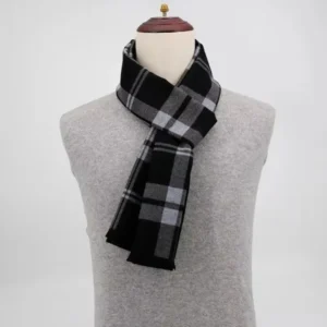 Luxury Brand Winter Plaid Cashmere Scarf for Men Warm Neck Scarfs Male Business Scarves Long Men's Pashmina Shawl