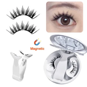 Professional Soft Magnetic Eyelashes Kit for Russian Women Easy to Use No Glue Reusable Natural False Eyelashes Wholesale