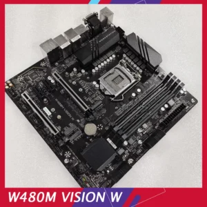 Workstation Motherboard For Gigabyte M.2 DDR4 LGA 1200 Support W-1200 W-1300 CPU PCIE 4.0 W480M VISION W