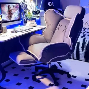 Modern Minimalist Gaming Chair for Household 의자 Computer Chair Comfortable Sitting Leisure Backrest Reclining Office Chair