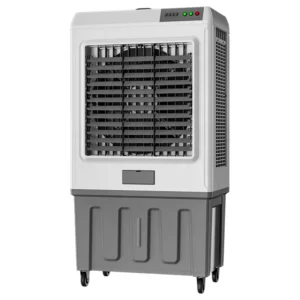 100L Portable Air Cooler - Evaporative Water Cooling Fan for Outdoor/Indoor Use, 3-in-1 (Cooling/Humidifier/Fan), 30㎡ Coverage