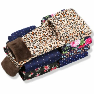 Baby Girl Clothes Kid Legging Girl Winter Autumn Thick Warm Cartoon Leggings Pants Boys Girls Leggings Plus Velvet Trousers