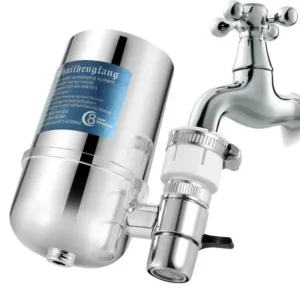 Faucet Water Filter Faucet Mounted Water Filter System Home Kitchen Water Purifier Tap Water Filter to Reduce Chlorine