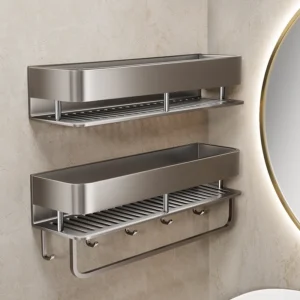 Bathroom Rack Waterproof Shower Rack Corner Cosmetic Storage Rack