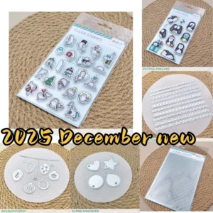 Cute Pattern Series Dies And Stamps Scrapbook Diary Decoration Embossing Template DIY Greeting Card Handmade 2023 New