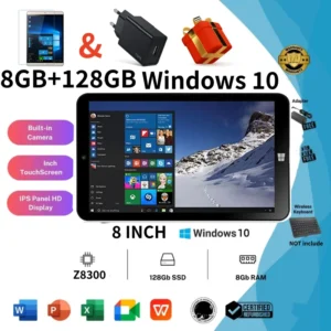 Black Friday sales 8 INCH 8GB RAM 128GB ROM 64 Bit x64 System Windows 10 Pocket Tablet PC AR3 Dual Cameras Quad Core