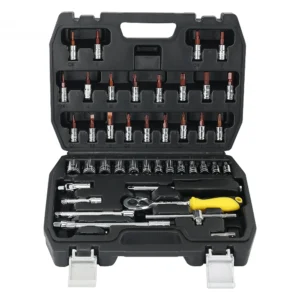 46-Piece Portable Tool Kit Home Repair Tool Set with Toolbox Organizer with Plastic Toolbox Case Sets TOOL