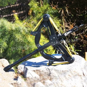 Laser all metal high-power hunting steel ball slingshot composite bow 60LBS slingshot steel mini infrared composite bow set