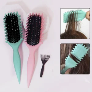 1PCS Curly Hair Definition Styling Brush Wrinkle Removal Hair Brush Entangled Wet Curly Hair Comb Styling Curly Hair Tool