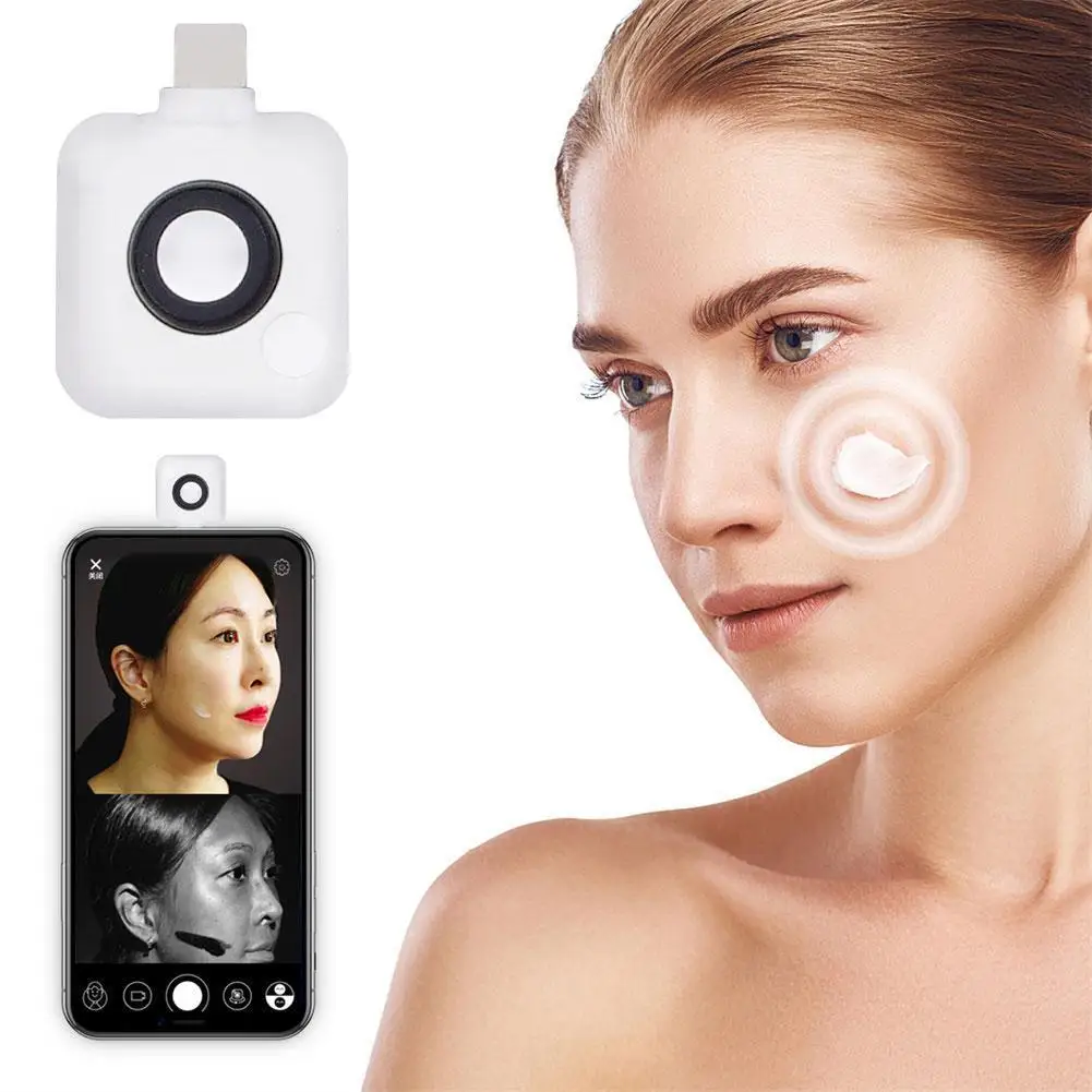 UV Camera For Sunscreen Test Portable UVlook UV Camera For Sunscreen Test For Smartphone Visible Facial Sun Protection For IOS