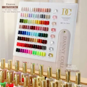 Danny Coll HEMA TPO Free Gel Nail Polish 64pcs With Color Chart 15ml Semi-permanent Nail Polish For Manicure Nail Salon UV Gel