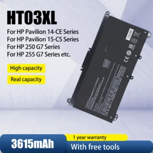 HT03XL Laptop Battery Factory HP Notebook replacement for HP Laptop TPN-Q207/TPN-Q208/TPN-Q209/TPN-C135/TPN-C136/TPN-I130/I131