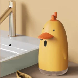 Automatic Contactless Sensor Soap Dispenser Rechargeable Cute Cartoon Foam Soap Dispenser for Children Hand Washing Machine