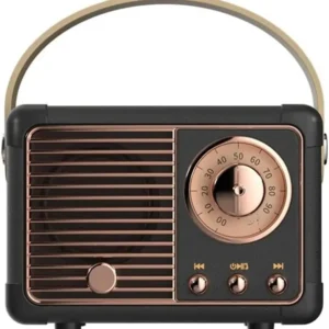 HM11 Retro Mini Bluetooth Speaker: Big Bass, Stereo Sound, Ultimate Portability. The Perfect Holiday Gift for Your Girlfriend