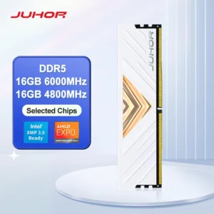 JUHOR DDR5 16GB 6000MHz 4800MHz 5600MHz DIMM Desktop Computer Gaming Memory Ram
