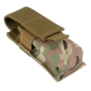 Tactical Molle Flashlight Pouch,Torch Holder,Magazine Single Mag Bag,Knife Holster,M5,EDC,9mm,Outdoor Hunting Waist Bag