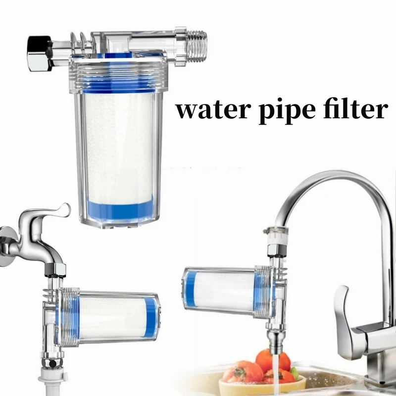 Universal Filter PP Cotton Shower Bath Sprayer Strainer Faucet Water Purification Chlorine Kitchen Bathroom Fittings